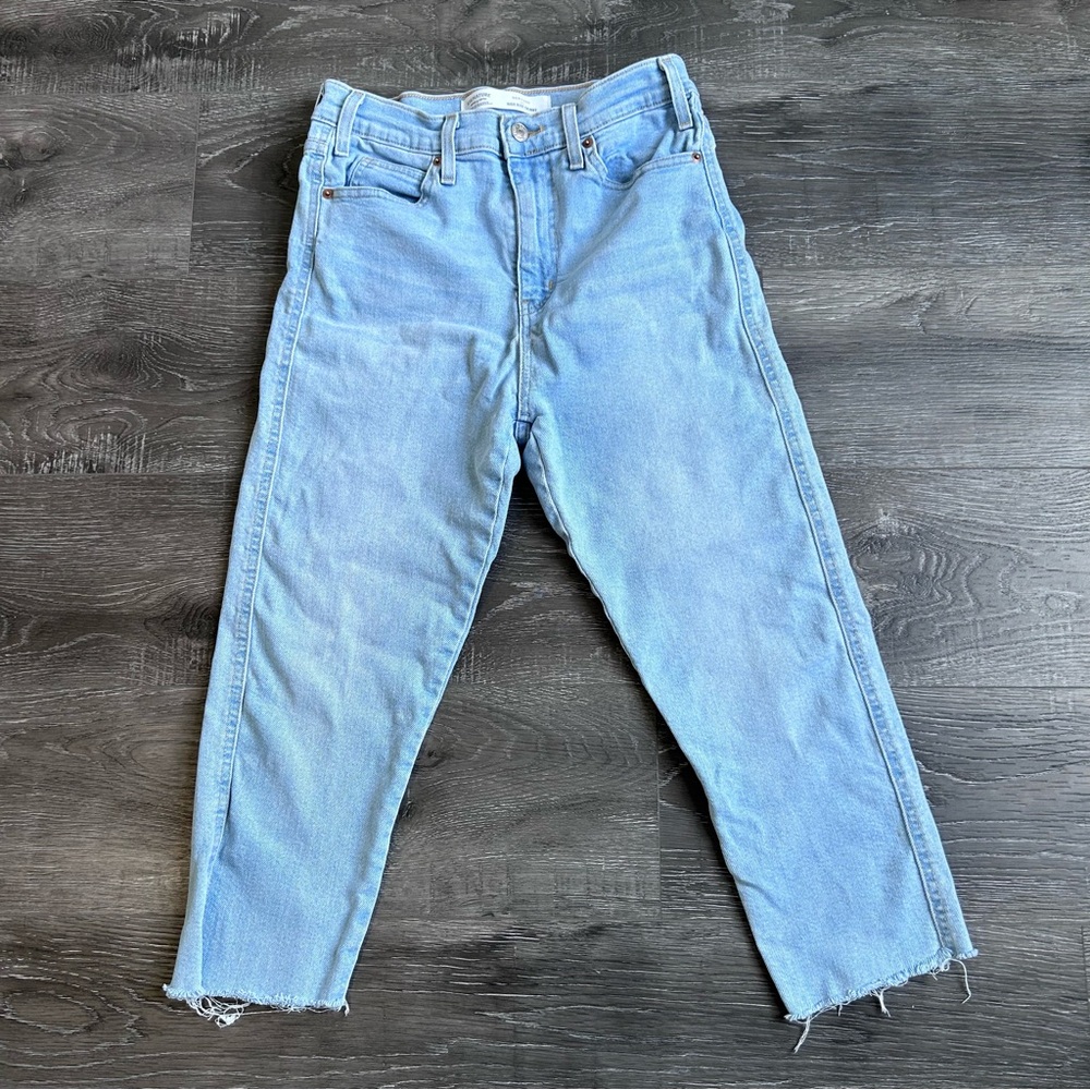 Signature by Levi Strauss Heritage High Rise Light Blue Women's Jeans Size 6-W28